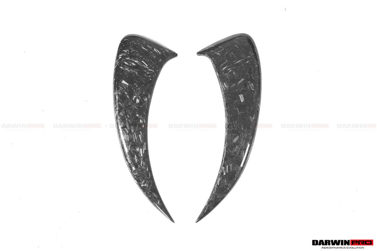 2012 - 2016 Porsche 981 Boxster/Cayman GT4 Style Carbon Fiber Quarter Panel Side Scoops